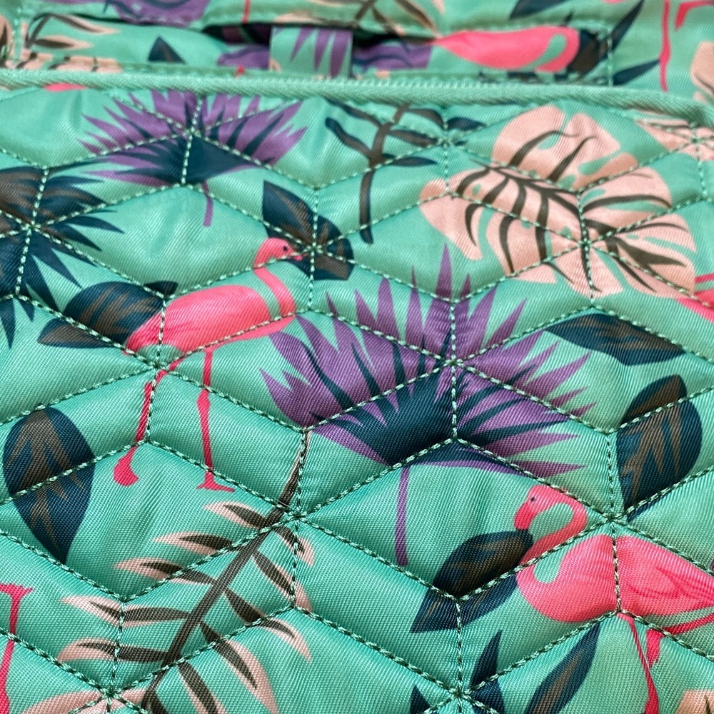 LUG Ranger 2 Crossbody Bag With Matching Wallet In Flamingo Mint Pattern - Picture 7 of 16